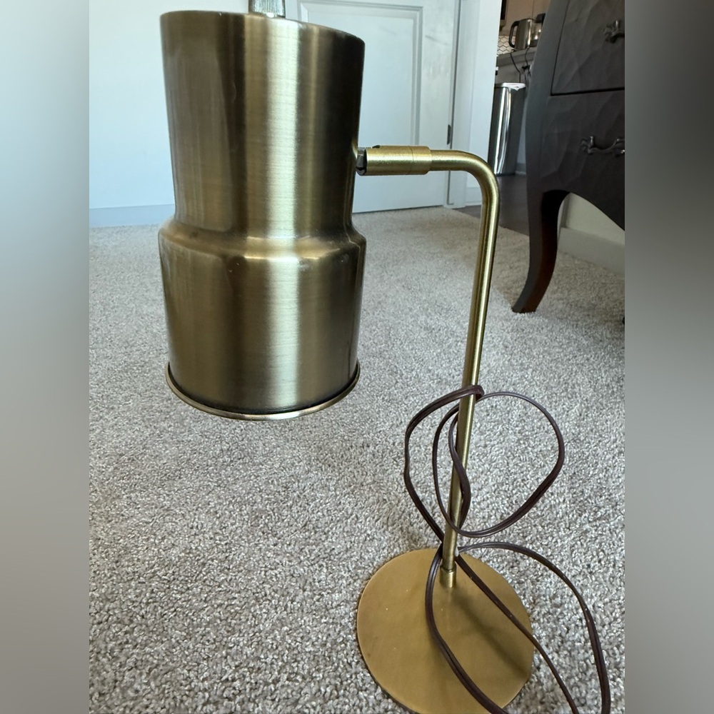 Gold Table Lamp